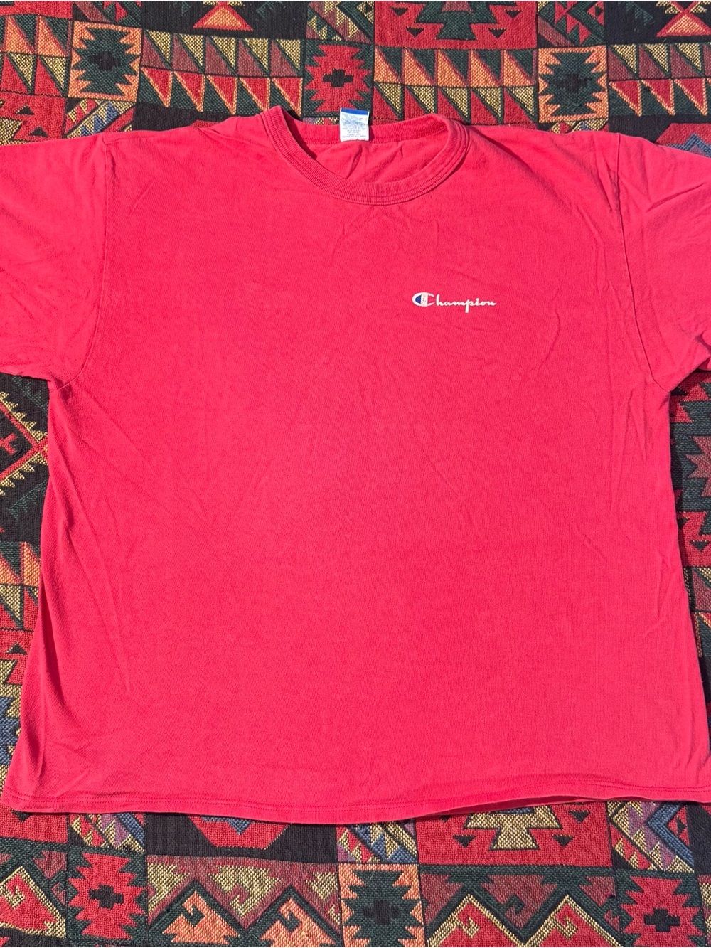 Vintage 90s champion Red T-Shirt men's 2XL